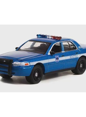 Greenlight 1:64 绿光 2001福特皇冠Ford Crown维多利亚警车模型