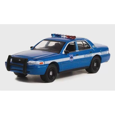Greenlight 1:64 绿光 2001福特皇冠Ford Crown维多利亚警车模型