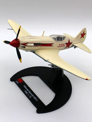 外贸1/72战机Mikoyan-Gurevich Mig-3 米格-3战斗机模型合金摆件