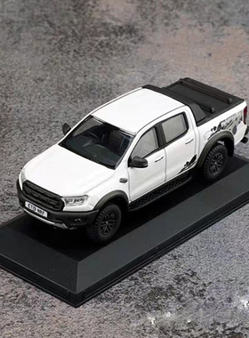 CORGI 1:43 福特 Ranger Raptor 越野车白色蓝色合金汽车模型