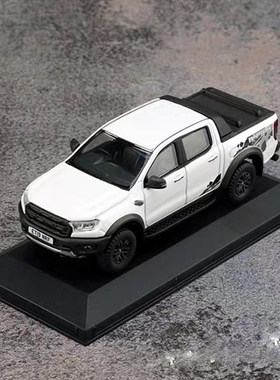 CORGI 1:43 福特 Ranger Raptor 越野车白色蓝色合金汽车模型