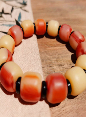 骆驼骨女士文玩情侣礼品佛珠手链