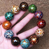 大漆手串犀皮男女士手链饰品首饰菠萝漆器念佛珠工艺文玩礼品赠品