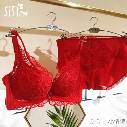 诗婷复古软钢圈棉聚拢上托