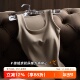 秋冬德绒亲肤保暖背心女士加绒加厚无痕蚕丝蛋白内搭打底吊带背心
