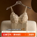 秋冬蕾丝吊带背心女磨毛保暖内衣带胸垫内搭外穿打底衫美背上衣
