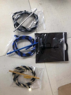 阿拉伯水烟配件烟管冰镇啫喱硅胶水烟管shisha hose水烟全套管子