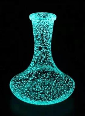 Hookah glass酒吧水烟壶夜光瓶发光水烟瓶荧光水烟瓶子酒吧水烟