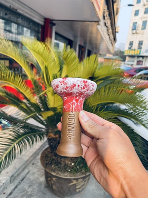 Hookah Bowl硅胶烟锅 碳隔酒吧椰壳碳配套水烟锅免锡纸OBK中孔陶