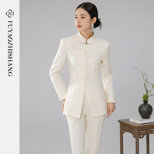 FUYAO扶摇改良唐装西服外套