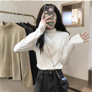 满68 包邮 学生长袖 断码 T恤打底衫 男女装 优品 新款 2024冬季