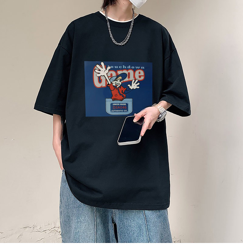 【当季新品】满68包邮◆2026夏季新款男装学生青少年短袖T恤潮