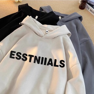 精品发泡 卫衣男女同款 加绒加厚 发泡 港风宽松 仿麂皮绒