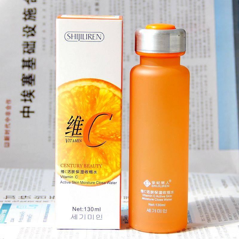 世纪丽人VC维C活肤保湿收缩水 软化角质 紧致肌肤 补水 保湿