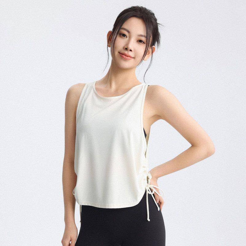 运动背心女宽松透气跑步无袖速干透气罩衫训练服上衣瑜伽服套装夏