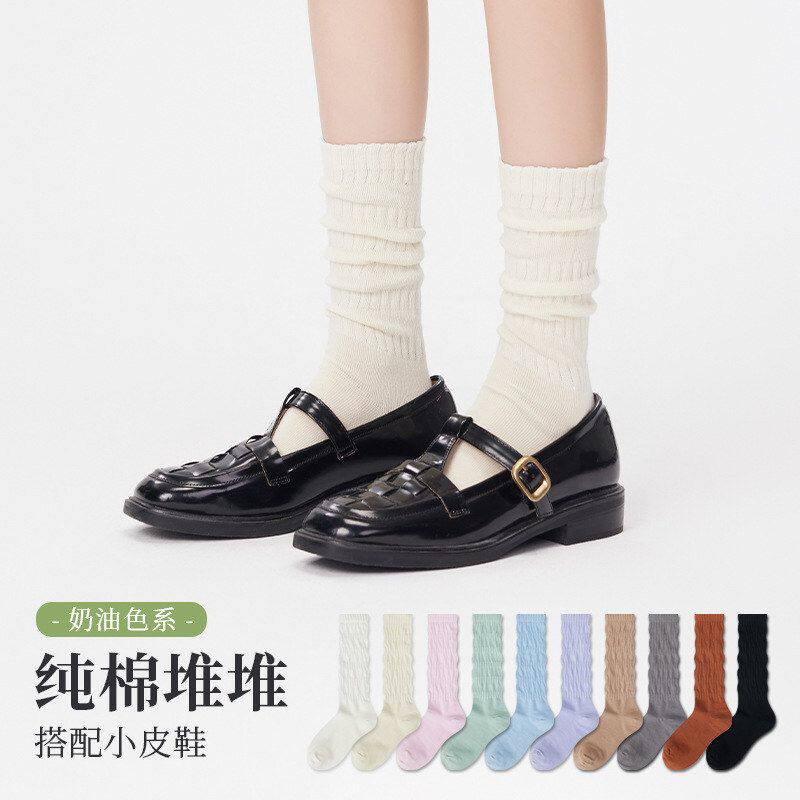 2024新款个性扭扭袜中筒女袜棉质