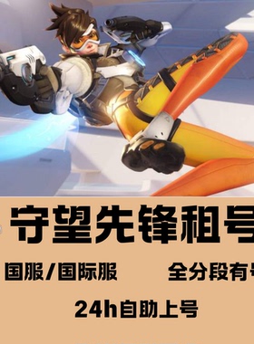 守望先锋账号OW2国服国际服出租低分高分暴雪战网