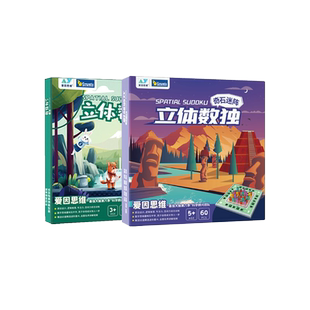 爱因思维奇石迷阵立体数独阶梯训练小学生四六九宫格逻辑思维游戏