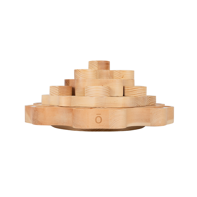 多特瑞遠山精油架松木31瓶收納