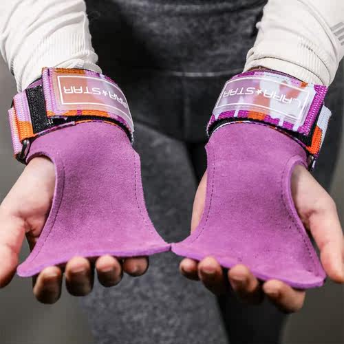 牛皮耐磨劳拉之星助力带硬拉引体