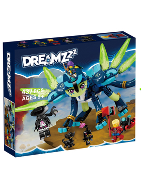 积木梦境城猎人71476佐伊与复合体希恩儿童拼装模型玩具六一礼物