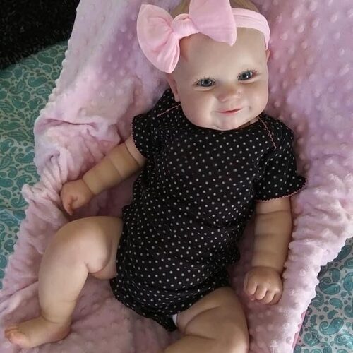 50/60厘米reborn baby toddler Maddie仿真婴儿重生娃娃 跨境货源