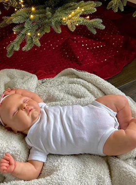 50cm仿真布身重生娃娃 Reborn doll 儿童过家家玩具婴儿礼物