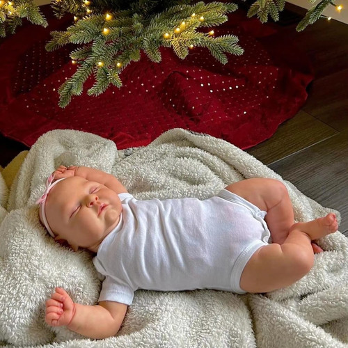 50cm仿真布身重生娃娃 Reborn doll 儿童过家家玩具婴儿礼物