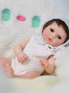 12寸实心硅胶重生娃娃玩具仿真婴儿儿童益智Silicone reborn baby