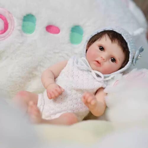 12寸实心硅胶重生娃娃玩具仿真婴儿儿童益智Silicone reborn baby