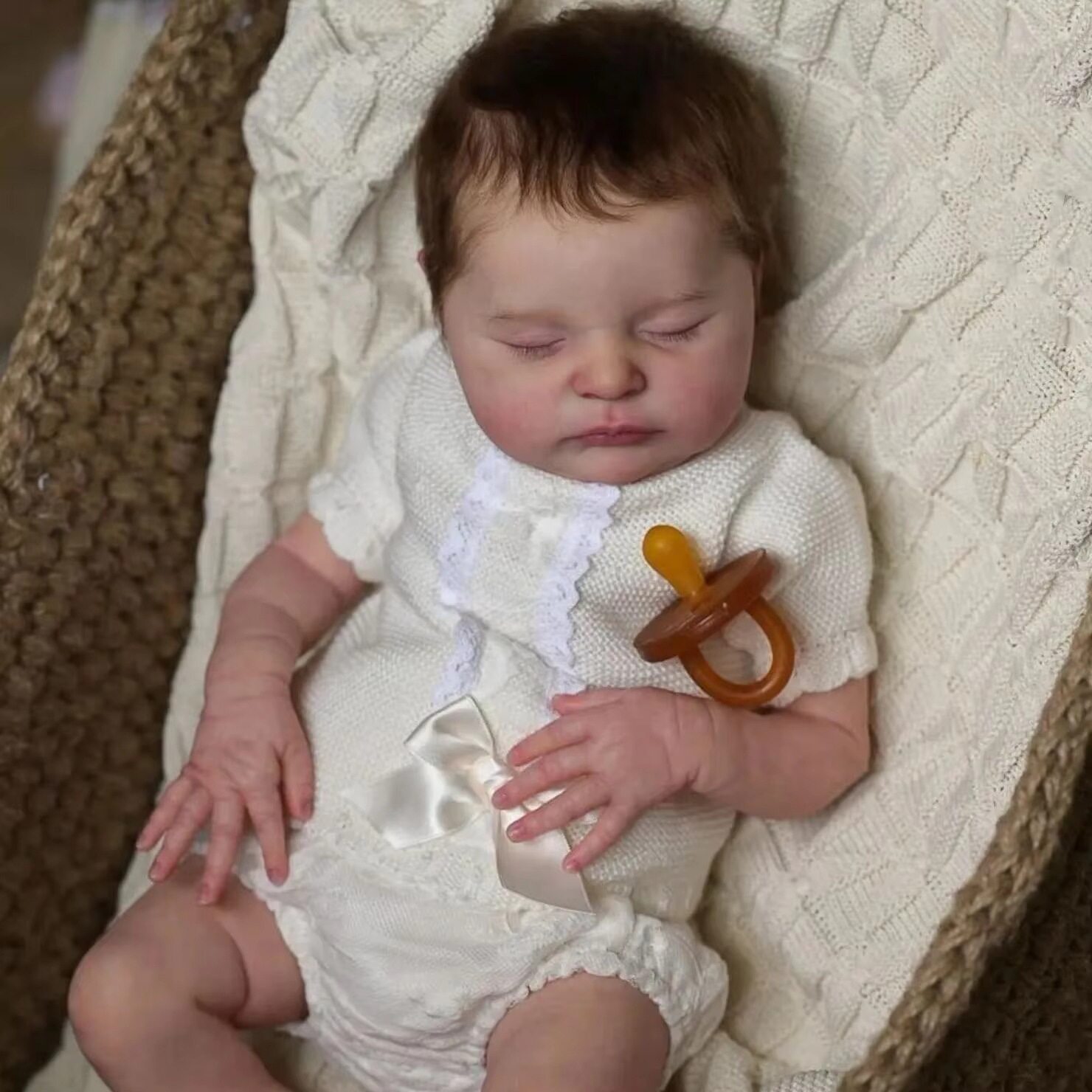 50厘米重生仿真婴儿Reborn Baby Laura 重生娃娃跨境蓝海新年礼物