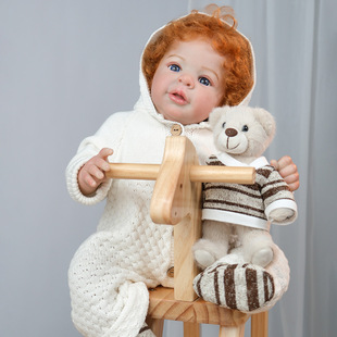 60cm重生娃娃男孩儿童玩具人偶公仔礼物品陪伴益智仿真婴儿娃娃