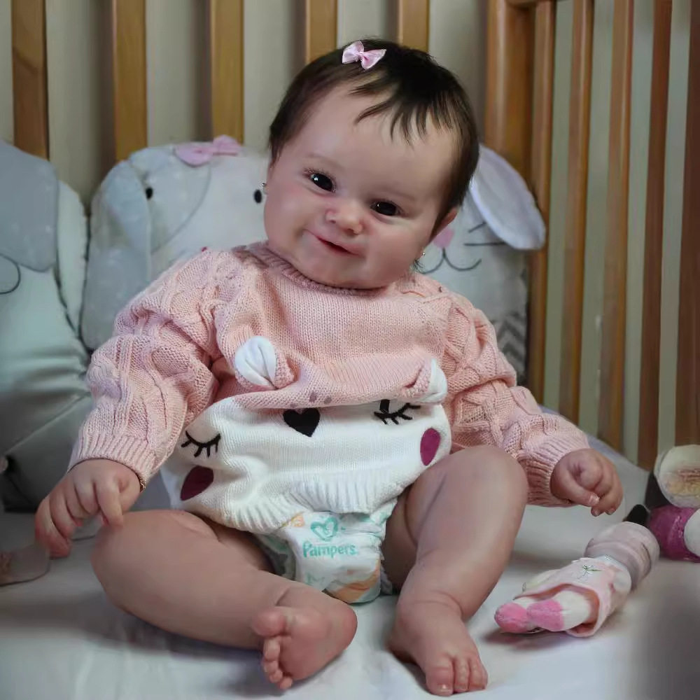 50厘米仿真重生娃娃maddie Reborn doll 儿童婴儿玩具Куклы
