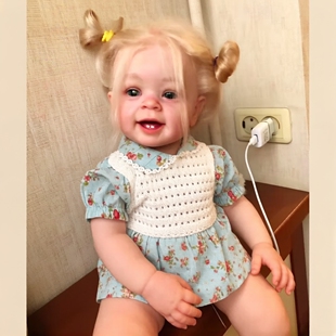 50厘米高级彩绘重生娃娃仿真婴儿Yannik女孩换装人偶玩具过家家