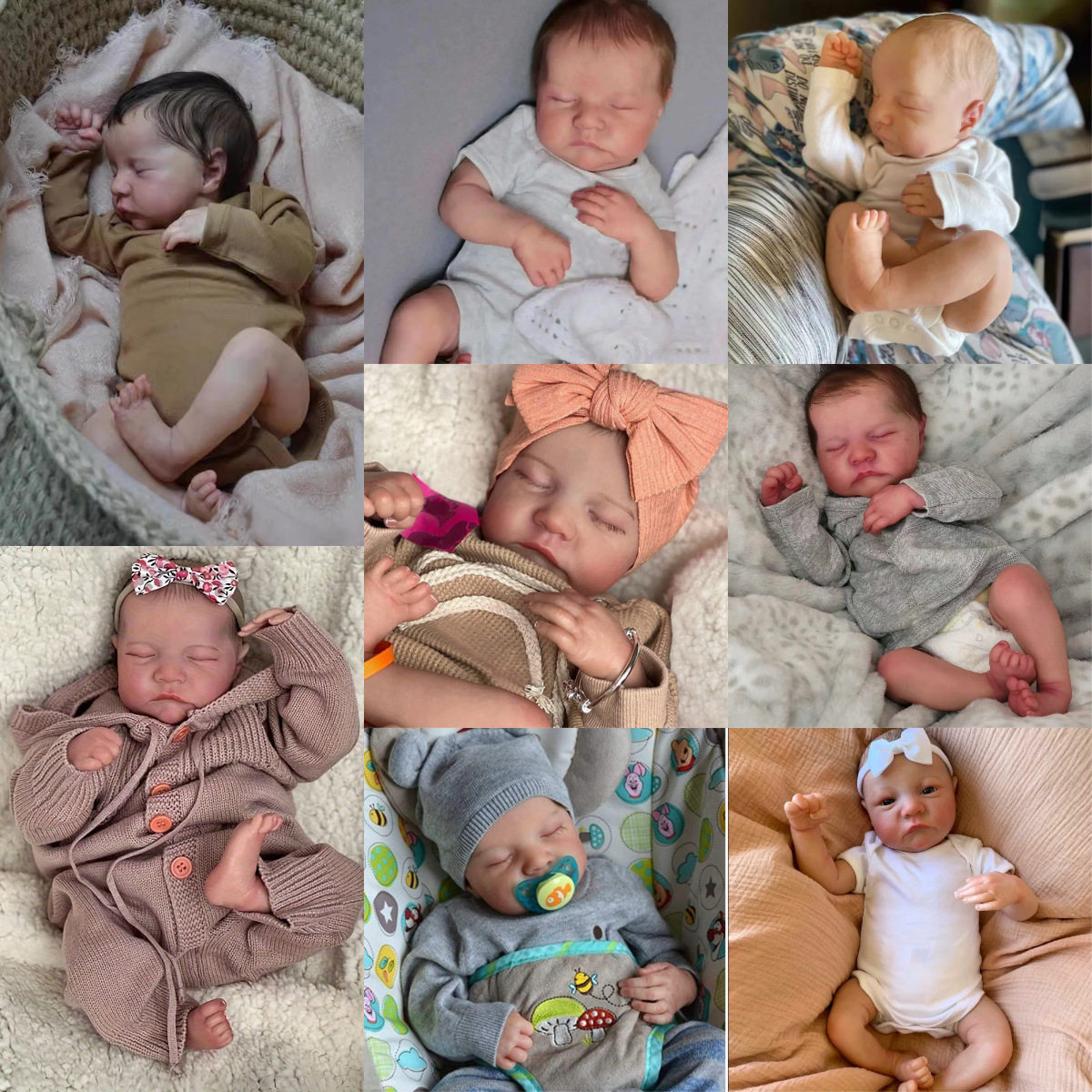 levi重生娃娃全身柔软乙烯基仿真婴儿娃娃跨境 reborn doll 礼物