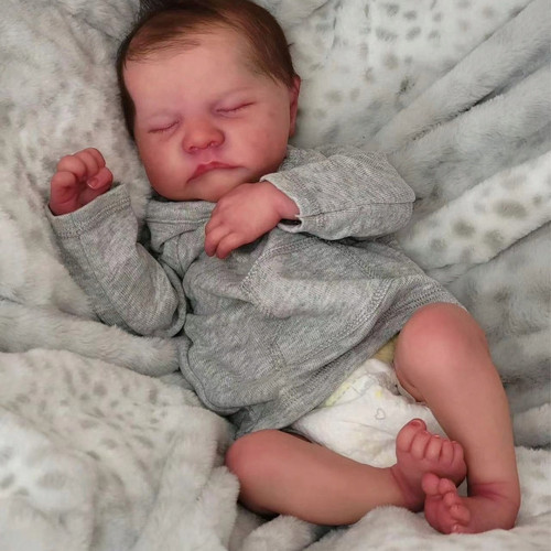 Levi重生娃娃 reborn doll 仿真儿童胶身婴儿玩具Куклы