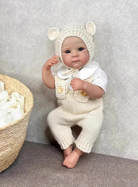 欧美跨境血管可见48cm软搪胶重生洋娃娃仿真婴儿Dolls玩偶礼物