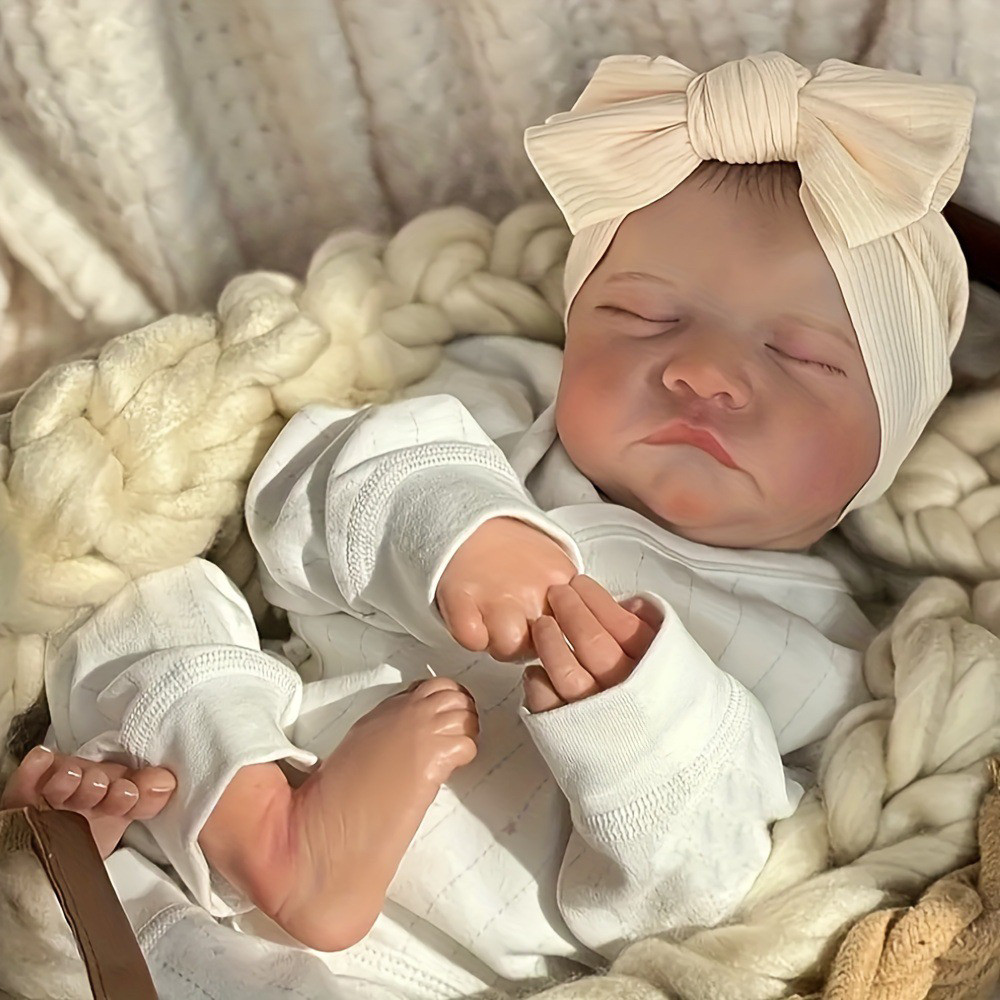 levi重生娃娃全身柔软乙烯基仿真婴儿娃娃跨境 reborn doll 礼物