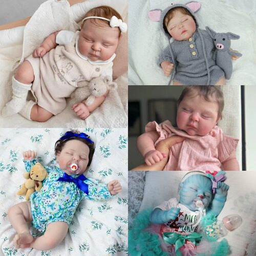 工厂直销仿真婴儿Reborn baby doll Peaches 仿真重生娃娃