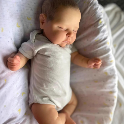 50cm Peaches重生娃娃仿真婴儿 3D皮肤 跨境