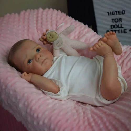 18寸46厘米重生娃娃Bettie 3D高级肤色彩绘仿真婴儿Reborn doll