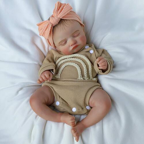 20inch  全胶 正版仿真重生娃娃 外贸跨境 reborn doll 厂家直销