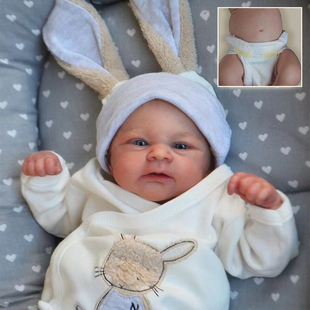 48cm重生娃娃仿真婴儿软胶玩偶宝宝reborn baby doll 过家家玩具