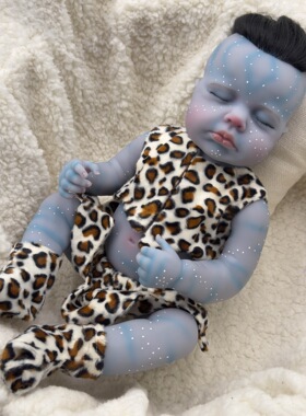 19inch Reborn  loulou  Avatar阿凡达娃娃跨境电商货源速卖通独