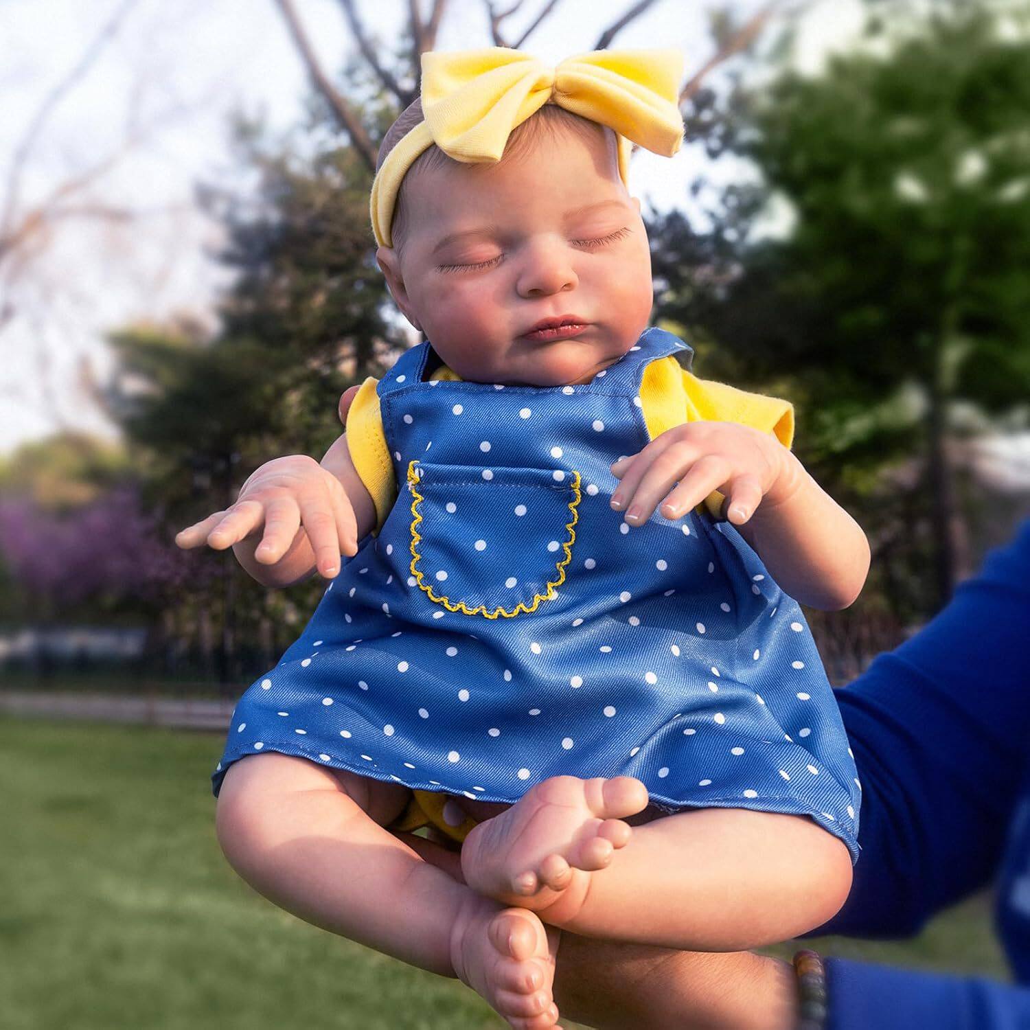 50厘米重生娃娃 Reborn Doll Laura 仿真婴儿跨境蓝海新年礼物