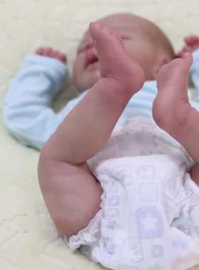 42厘米新生儿仿真婴儿 重生娃娃 可爱宝宝Darren手工精致玩具模特