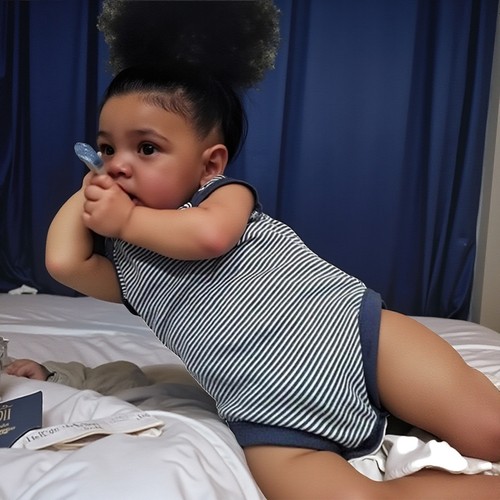 reborn African American baby girl Saskia仿真婴儿重生娃娃