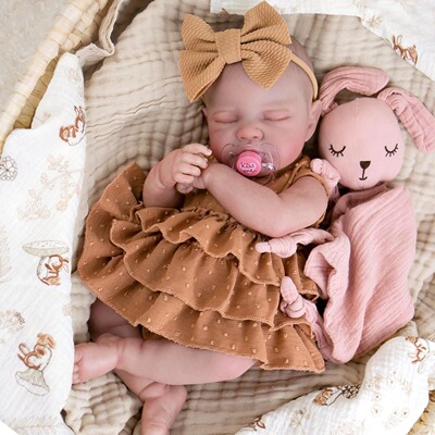 欧美软搪胶跨境血管可见48cm重生洋娃娃仿真婴儿Dolls玩偶礼物