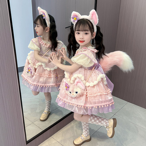 女宝生日礼服玲娜洛丽塔裙子