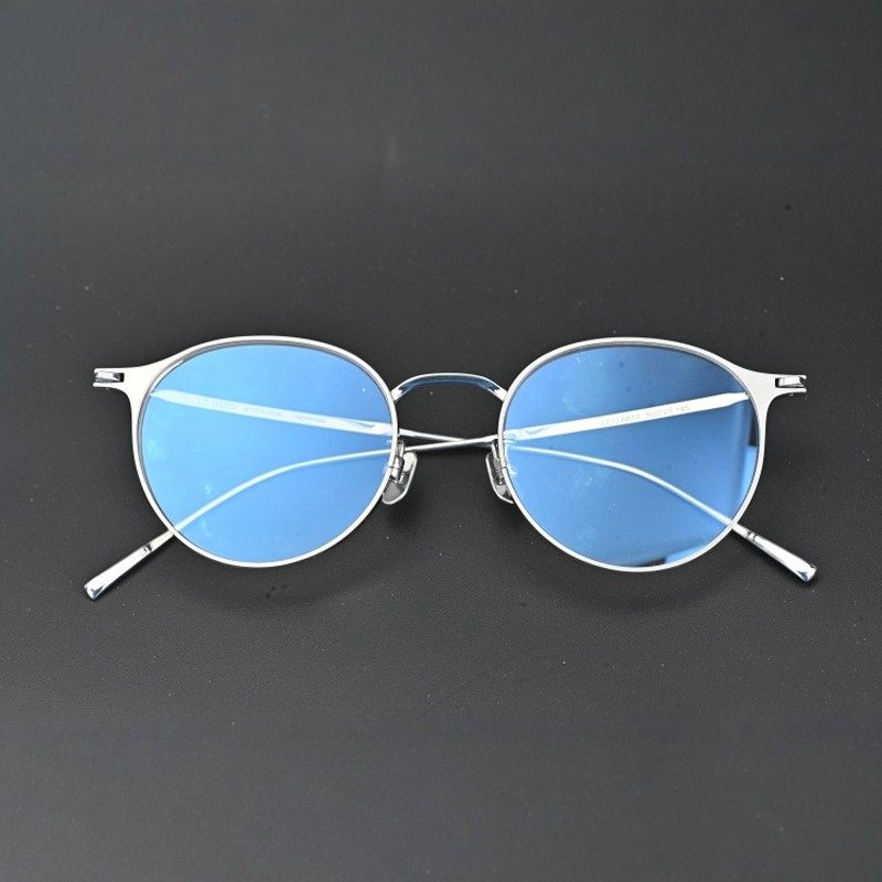 文艺超轻钛百搭眼睛镜架框男女同款可配近视防蓝光近视镜片6615